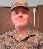 Massage Therapy School Student, Eric Wessel – U.S. Air Force’s photo