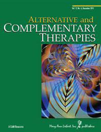 Alternative and Complimentary Therapies Volume 17 Cover